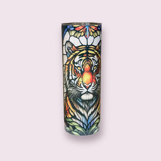 Stained Glass Tiger